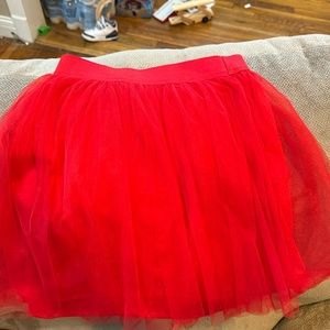 Red tutu and purple tutu from spirit Halloween size small